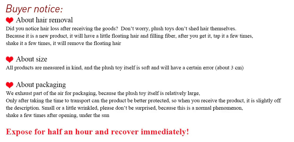 Pluszowy szop 40/55 cm na prezent