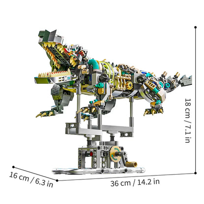Zestaw budowlany Rekin z podświetleniem