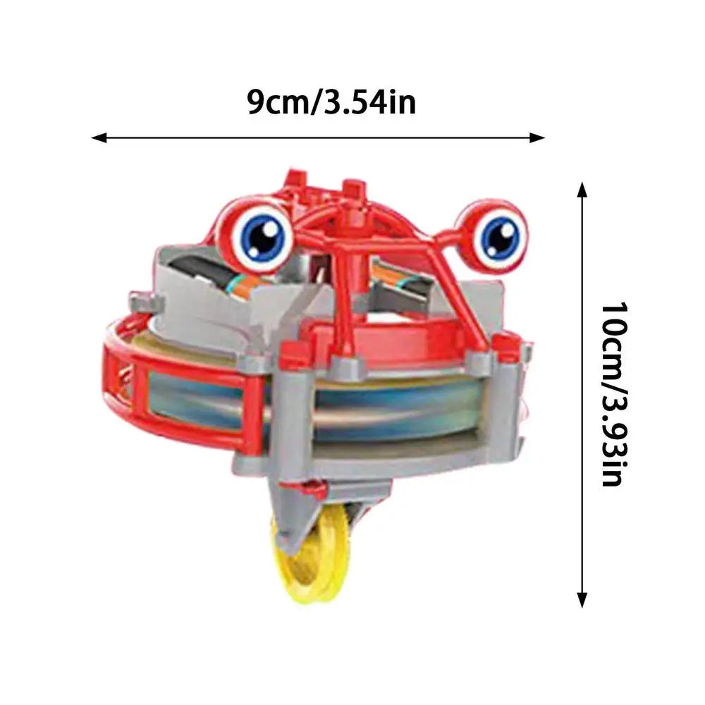 Magiczny robot na jednokołowcu do składania