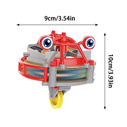 Magiczny robot na jednokołowcu do składania
