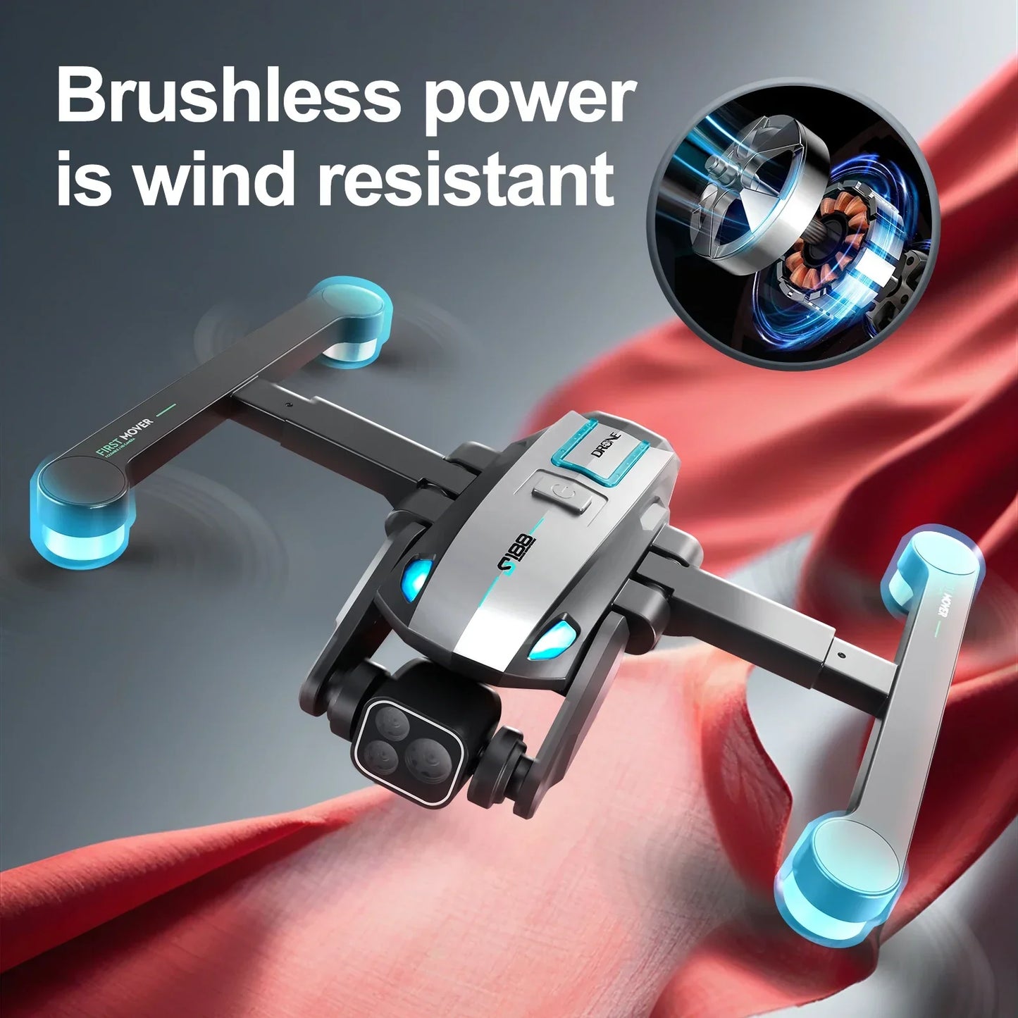 Dron S188 GPS 8K z kamerą 5G