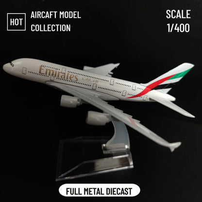 Model samolotu Fly Emirates A380 1:400