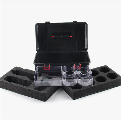 Edukacyjny zestaw 8w1 do Beyblade z wodoodporną walizką