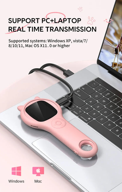 Mikroskop optyczny 200MP dla dzieci 500x