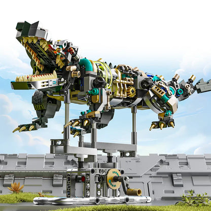 Zestaw budowlany Rekin z podświetleniem