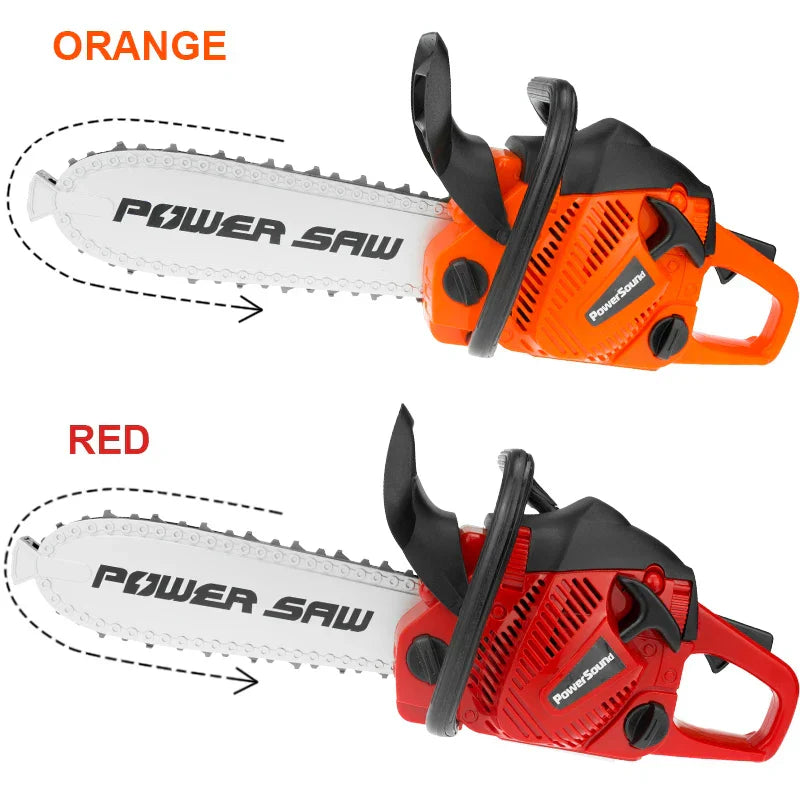 Zabawka piła łańcuchowa dla dzieci z dźwiękiem