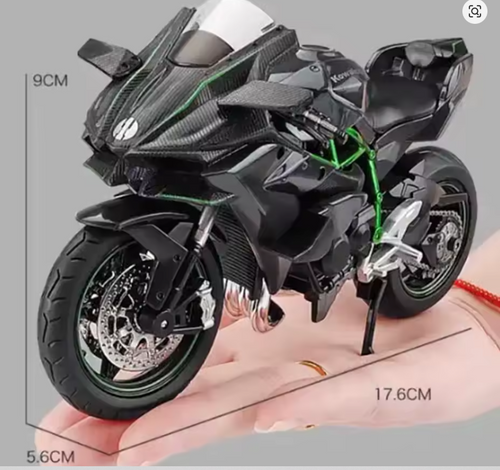 MOTOR KAWASAKI H2R/BMW S1000RR 1:12