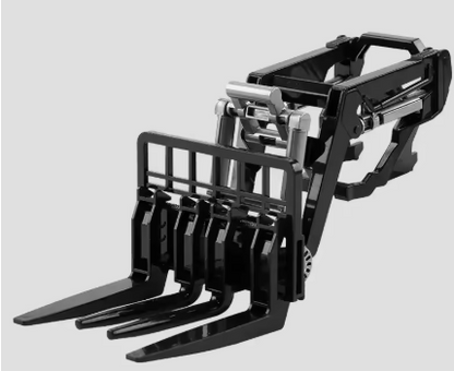 1:24 ze stopu metali, zdalnie sterowany traktor z reflektorami, symulacja, elektryczny ciągnik rolniczy, zestaw zabawek dla dzieci na zewnątrz, prezenty