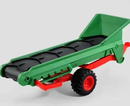 1:24 ze stopu metali, zdalnie sterowany traktor z reflektorami, symulacja, elektryczny ciągnik rolniczy, zestaw zabawek dla dzieci na zewnątrz, prezenty