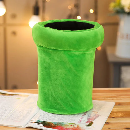 Pluszowe kapcie Grzyb z rośliną piranha