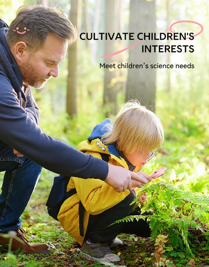 Mikroskop optyczny 200MP dla dzieci 500x