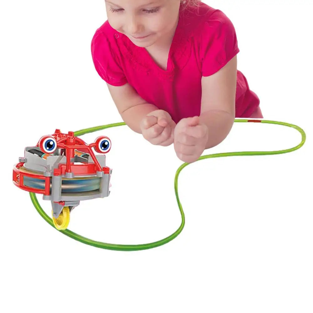 Magiczny robot na jednokołowcu do składania