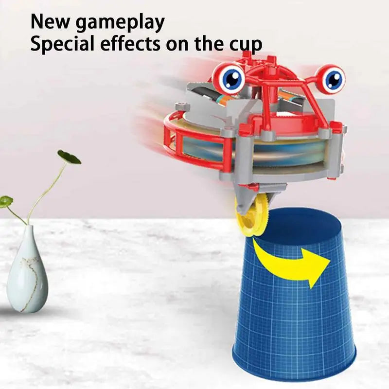 Magiczny robot na jednokołowcu do składania